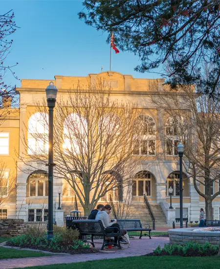 Historical downtown Bentonville square